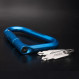 Aluminium carabiner with locking system Matador Betalock