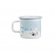 Muurla Moomin enamel mug Let it Snow 3,7dl