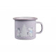 Moomin enamel mug Snowfall 2,5dl