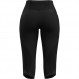 Pantalon corsaire de trail Crazy Mid-Short Pressure Woman - Noir