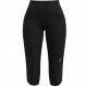 Pantalon corsaire de trail Crazy Mid-Short Pressure Woman - Noir