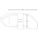 Small saddle bag with tools Apidura Expedition Tool Pack