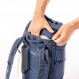 Lightweight and sturdy hiking backpack Bach Molecule 15 - Bleu
