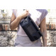 Lightweight, waterproof handlebar bag Ortlieb Sling-Bag Metrosphere - Noir/Black Embossed