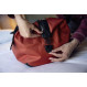 Lightweight, robust and waterproof travel bag Ortlieb Duffle Lite - Orange/Roiboos