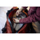 Lightweight, robust and waterproof travel bag Ortlieb Duffle Lite - Orange/Roiboos