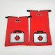 Hilltop Packs Dry Bags Ditty Printed - Red Med Kit 1