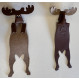 Scandinavian Bookmarks in Lether