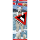 Marque Page Scandinavian Bookmarks : Ours polaire - Polar Bear