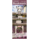Marque Page Scandinavian Bookmarks : Vache - Cow Black and White