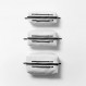 Set of 3 cube-shaped bags Matador Gear Cube 3-pack -Blanc