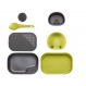 Lightweight and compact camping meal kit Wildo Camp-A-Box Complete - Lime