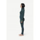 Long-sleeved merino wool underwear Devold Tuvegga Merino Hoodie Woman - Vert/Woods