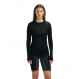 Sous-vêtement thermique Aclima WarmWool Crew Neck Woman - Black