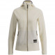 Women's thin, warm merino wool jacket Lundhags Tived Merino Hoodie W-White