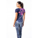 Short-sleeved T-shirt made from lightweight, breathable fabric Crazy T-Shirt Slash Woman 