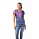 Short-sleeved T-shirt made from lightweight, breathable fabric Crazy T-Shirt Slash Woman 