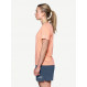 Lightweight merino wool T-shirt Devold Active Stamp Tee Woman - Sunrise