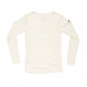 Fine 100% merino wool long-sleeved T-shirt Devold Breeze Merino 150 Shirt Woman - Blanc/White