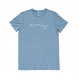 Lightweight merino wool T-shirt Devold Active Skyline Tee Man - Bleu Ciel/Skyblue
