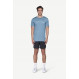 Lightweight merino wool T-shirt Devold Active Skyline Tee Man - Bleu Ciel/Skyblue