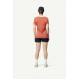 Lightweight short-sleeved T-shirt 100% merino wool Devold Classic Tee Woman - Rouge/Coral