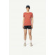 Lightweight short-sleeved T-shirt 100% merino wool Devold Classic Tee Woman - Rouge/Coral