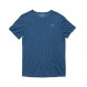 Lightweight, breathable merino wool Devold Active Tee Man - Bleu foncé/Skydiver Dark