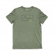 Very lightweight merino wool T-shirt Devold Active Outline Tee Man - Vert/Forest