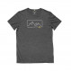 Very lightweight merino wool T-shirt Devold Active Outline Tee Man - Gris foncé/Anthracite