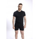 Short-sleeved T-shirt, 100% merino wool Devold Breeze Merino 150 T-Shirt Man - Noir/Black
