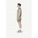 Lightweight short-sleeved T-shirt Devold Endurance Merino 130 T-Shirt Man - Vert Olive/Fog