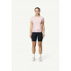 Short-sleeved T-shirt made from 100% merino wool Devold Breeze Merino 150 T-Shirt Woman - Rose/Chalk Pink