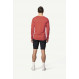Fine 100% merino wool long-sleeved T-shirt Devold Breeze Merino 150 Shirt Man - Cayenne