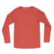 Fine 100% merino wool long-sleeved T-shirt Devold Breeze Merino 150 Shirt Man - Cayenne