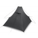 Liteway Illusion Duo Tent ultra-light Silpoly shelter - Grey