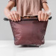 Ultra-light, waterproof toiletry bag Matador Flatpak Waterproof Toiletry Case - Bordeaux/Garnet
