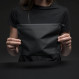 Ultra-light waterproof toiletry bag Matador FlatPak Zipper Toiletry Case - Charbon /Charcoal