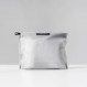 Ultra-light waterproof toiletry bag étanche Matador FlatPak Zipper Toiletry Case - Gris clair/White