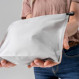 Ultra-light waterproof toiletry bag Matador FlatPak Zipper Toiletry Case - Gris clair/White