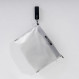 Ultra-light waterproof toiletry bag Matador FlatPak Zipper Toiletry Case - Gris clair/White