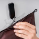 Ultra-light waterproof toiletry bag Matador FlatPak Zipper Toiletry Case - Bordeaux/Garnet