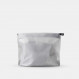 Ultra-light waterproof toiletry bag Matador FlatPak Zipper Toiletry Case - Gris clair/White
