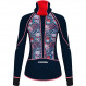 Crazy Jacket Channel Woman - Leila Blue