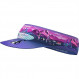 Ultra-lightweight visor made from fine, colourful mesh Crazy Pacman Visor - I love mountain