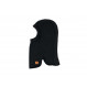 Cagoule chaude en laine mérinos Aclima WoolTerry Balaclava-Noir