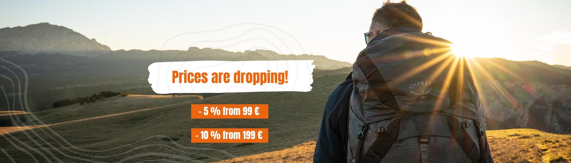 Prices are dropping!