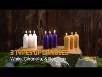 UCO Beeswax Candles Product Overview